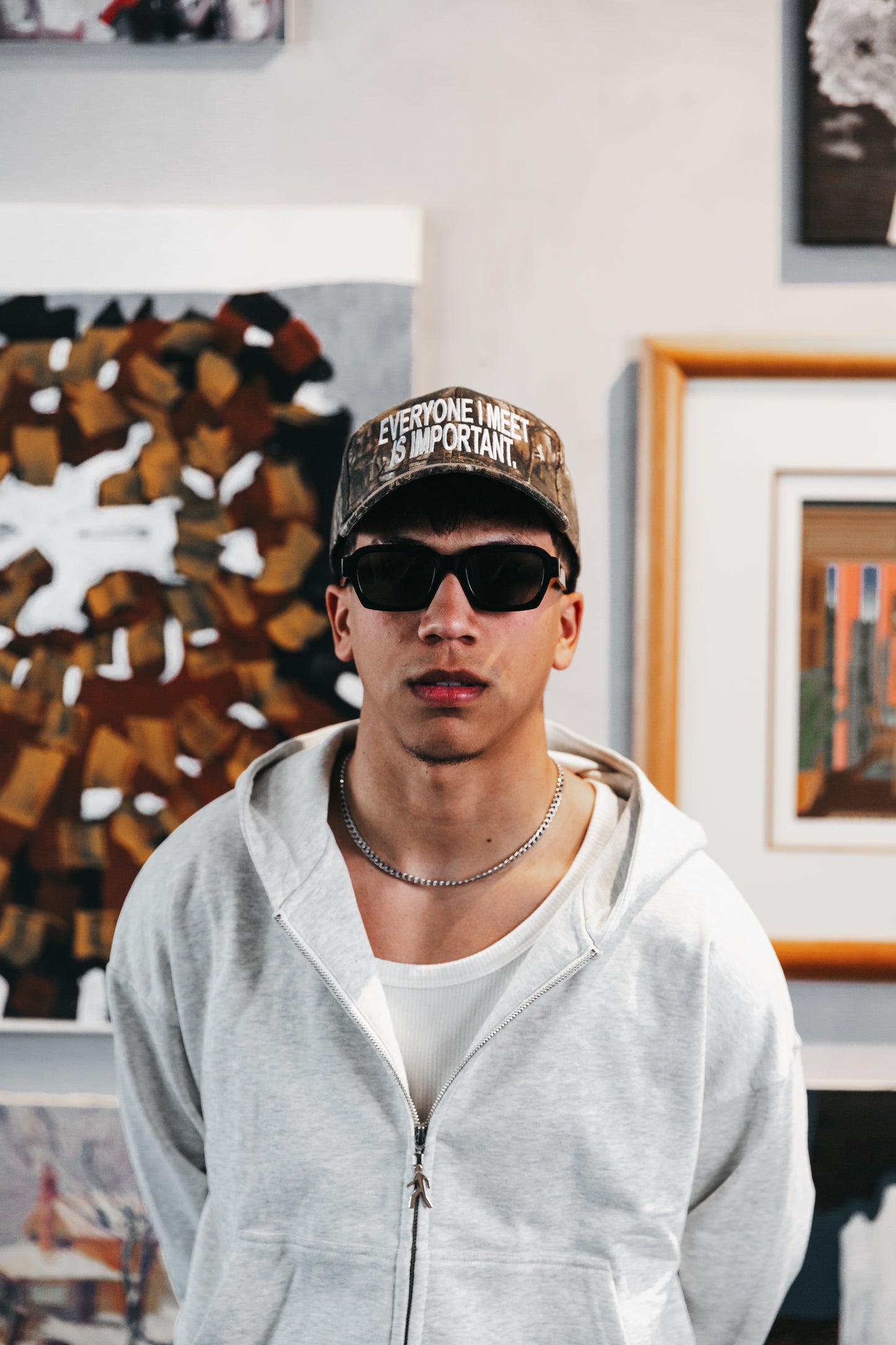 People Art Camo Hat